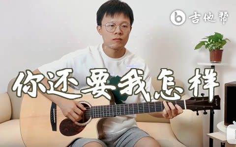 你还要我怎样吉他谱_薛之谦_C调简单版_弹唱教学视频