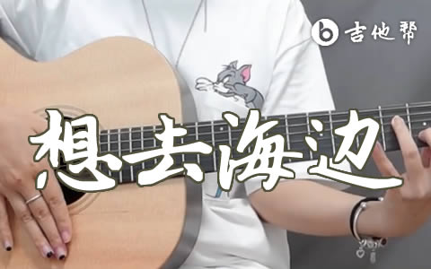 想去海边吉他谱_夏日入侵企画_G调女生版_弹唱教学视频