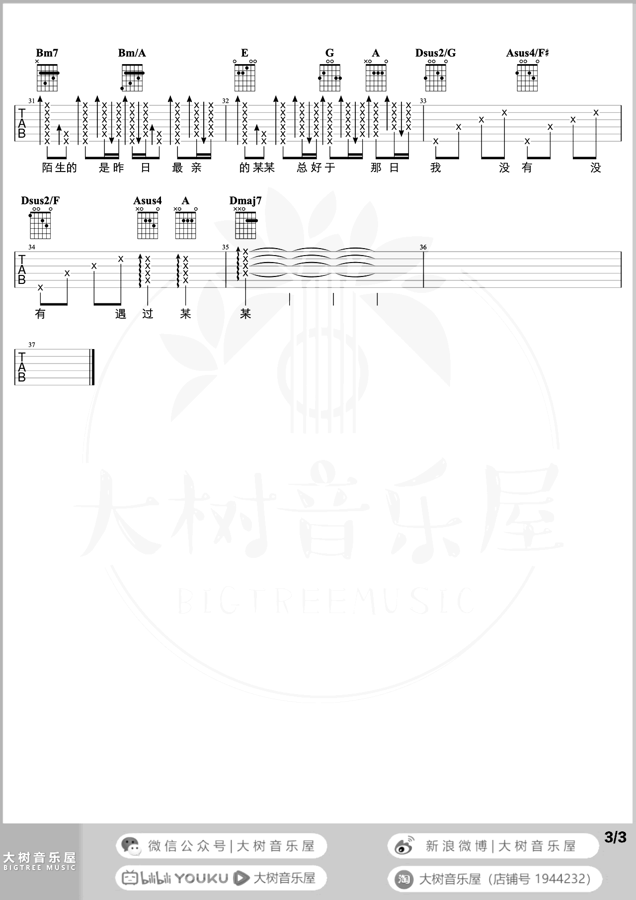 最佳损友吉他谱-陈奕迅-弹唱教学-吉他帮-3