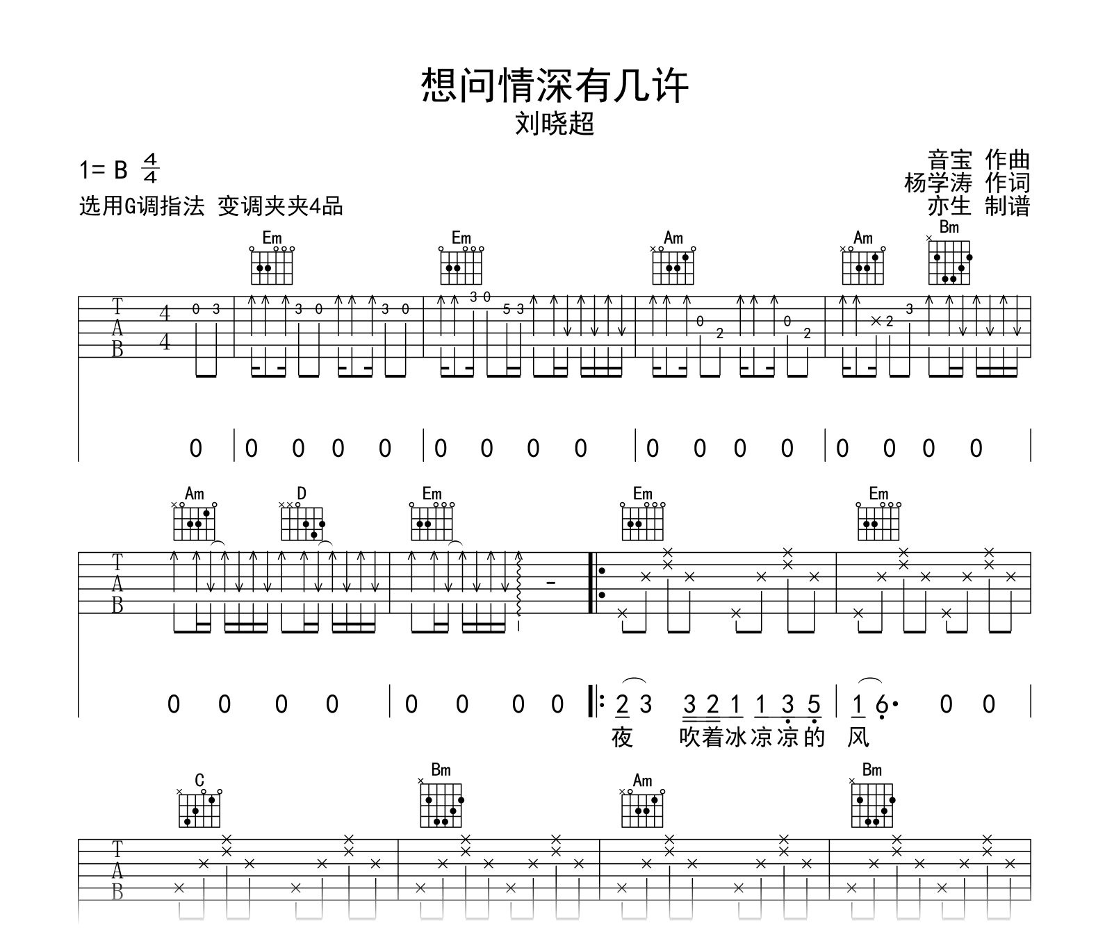 曾经的你吉他教学,曾的你吉他,曾的你吉他唱_大山谷图库