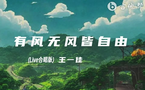 有风无风皆自由吉他谱_王一佳/作诗者_C调_吉他帮