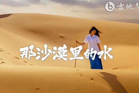 那沙漠里的水吉他谱_方大同_G调完整版_高清弹唱谱