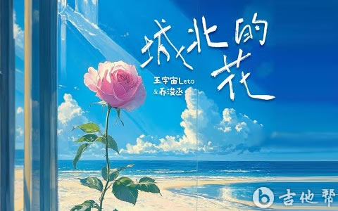 城北的花吉他谱_王宇宙Leto/乔浚丞_C调弹唱谱_完整版